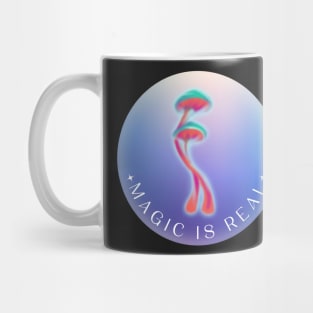 Magic is Real Mushroom Aura Mug